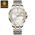 Poedagar 978 Mens Luxury Watch Stainless Steel 3ATM Waterproof Luminous Business Original Quartz Wristwatch Factory Direct Reloj