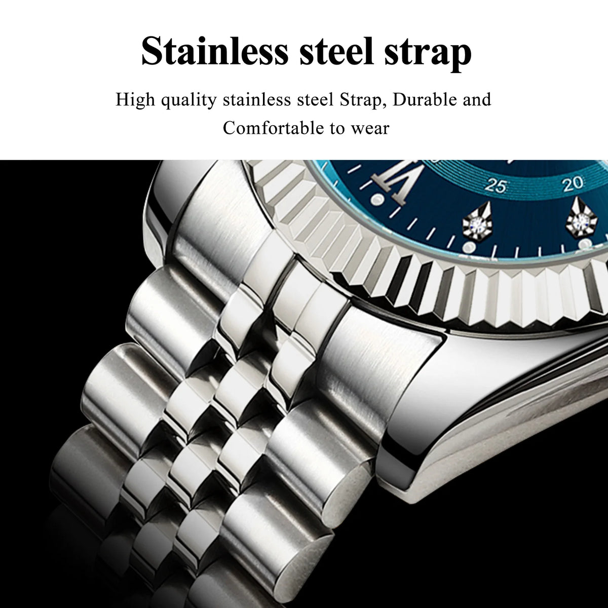 Poedagar 910 Luxury Men's Watches Business Reloj Hombre Waterproof Luminous Date Stainless Steel Quartz Watch for Men Herrenuhr