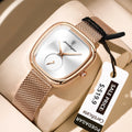 Poedagar 783 Luxury Ladies Watch Stainless Steel Mesh Bracelet Waterproof Quartz Watches for Women Reloj De Mujer Factory Direct