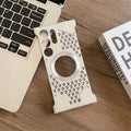 Magnetic Frameless Aluminum Phone Case for Samsung S23 S24 S22 Ultra with Shockproof and Heat Dissipation