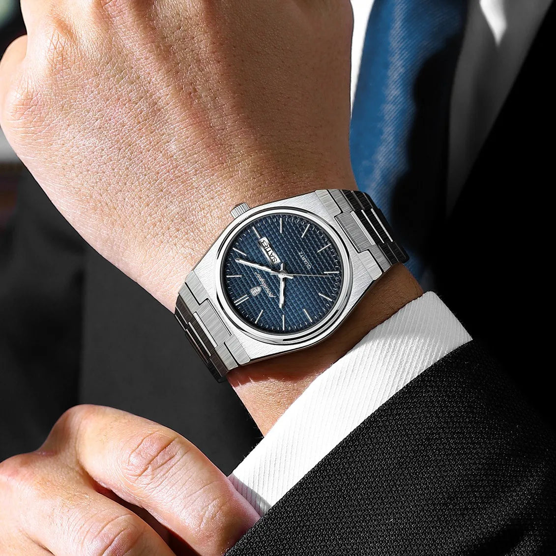 Poedagar Fashion Luxury Watch Waterproof Luminous Men Quartz Watches Stainless Steel Watch for Men