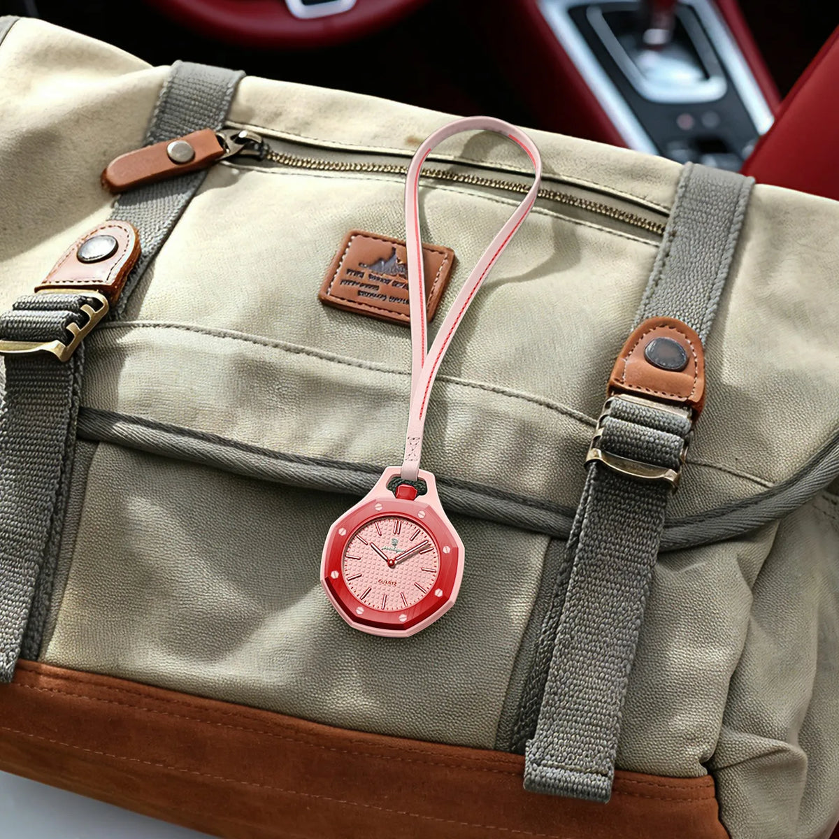 Poedagar 630 Casual Bag Charm Watch Octagonal Case Lanyard Neck Watch Luminous Lightweight Pop Style Youth Watch in Stock