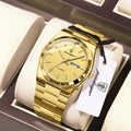 Poedagar 930 Watch for Men Luxury Hot Sale Stainless Steel Bracelet Quartz Watches Montre Homme Waterproof Luminous Men Watch