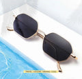 Small Frame Polygon Sunglasses
