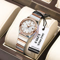 Poedagar Hot Luxury Women Rose Gold Watch Fashion Luminous Waterproof Quartz Watches Diamond Wristwatch Elegant Female Watches