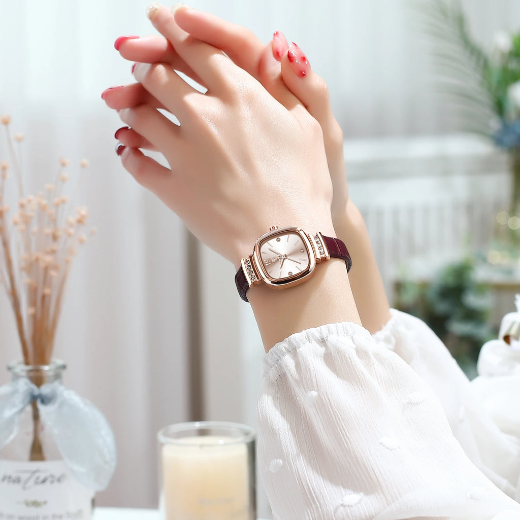 Poedagar High Quality Wholesale Relojes Hombre Luxury Leather Bands Watch Women Waterproof Quartz Watches