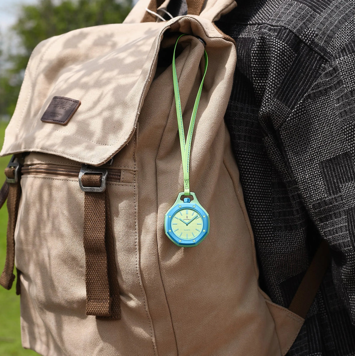 Poedagar 630 Fashion Hanging Watch Octagonal Case Lanyard Neck Watch Luminous Lightweight Pop Style Youth Watch in Stock