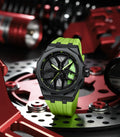 Men's 3D Wheel Watch – Stylish 360° Spin Design