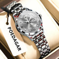 Poedagar 503 Luxury Watch for Woman Date Function Display Waterproof Stainless Steel Quartz Ladies Watch