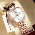 Poedagar 783 Women Dress Watch Luxury Waterproof High Quality Stainless Steel Elegant Ladies Quartz Watch Montre Femme Wholesale