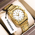 Poedagar 788 Luxury Women's Watch Waterproof Luminous Wristwatch Reloj Gold Stainless Steel Bracelet Quartz Watch for Women