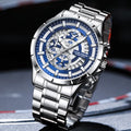 Men's Stainless Steel Watch – Stylish Multifunctional Design