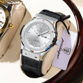 Poedagar 952 Men's Watch Casual Date Waterproof Luminous Quartz Watches Reloj Montre Hommeb Sports Silicone Strap Watch for Men