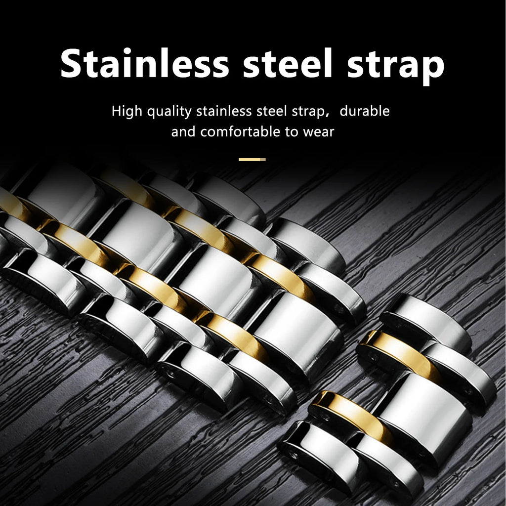 Poedagar 936 Luxury Men's Watch Sport Fashion Charm Wristwatch Stainless Steel Quartz Watch for Men Waterproof Luminous Montre