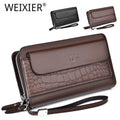 PU Leather Bracelet Handbag with Custom Logo – Lightweight & Stylish for Travel & Business