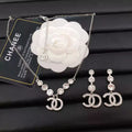 Stainless Steel Diamond Flower Pendant Necklace & Earrings Set – Elegant & Youthful