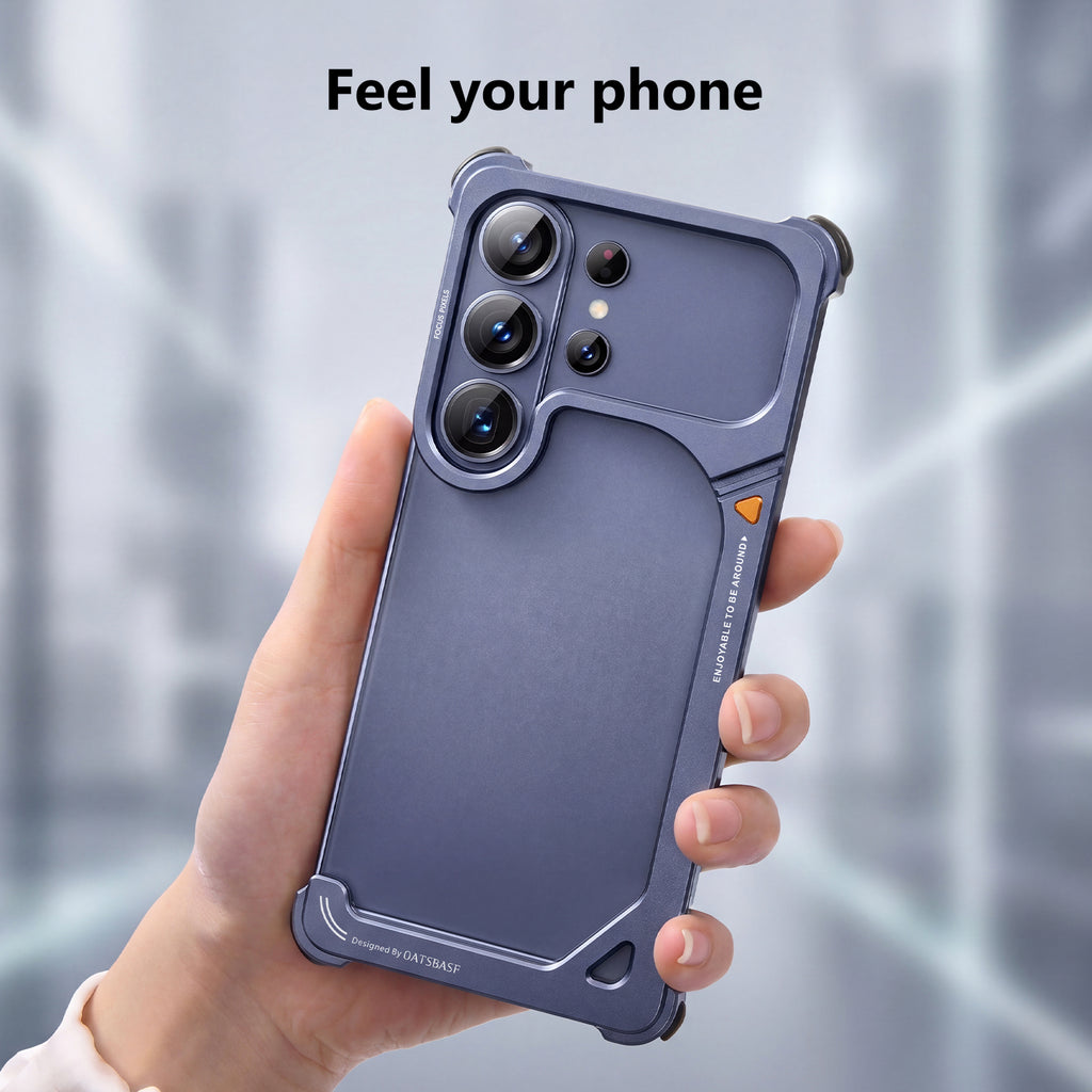 Metal "9" Shape Armor Case for Samsung Galaxy S26 Ultra